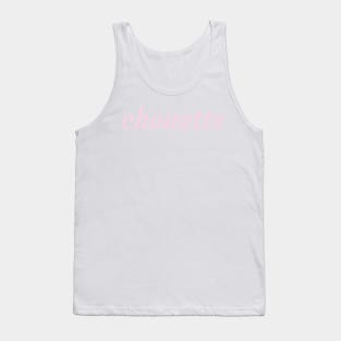 Chouette (nice or cool in french) Tank Top